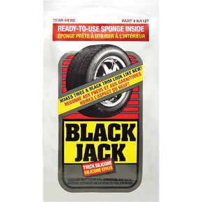 North American NA127 Black Jack Tire Shine Towelette - Single Pack
