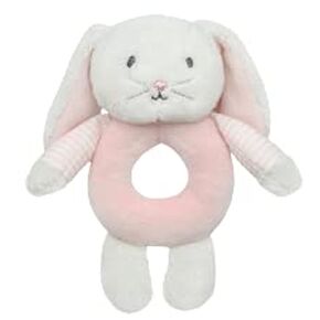 KIDS PREFERRED Carter’s Bunny Ring Rattle, Plush Toy for Babies