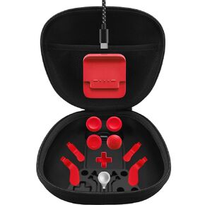 Complete Component Pack for Xbox Elite Controller Series 2 - Accessories Include 1 Carrying Case, 1 Charging Dock, 4 Thumbsticks, 4 Paddles, 1 Dpad, 1 Charging Cord and 1 Adjustment Tool(Blue)