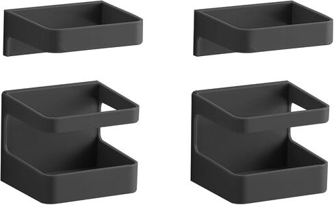 2 PCS Cat Teaser Wand Holder with 10 Clips, Cat Wand Toy Storage Rack, Storage Holder for Neatly Organize Feather Cat Toys, Pet Toy Holder with Strong Backing Adhesive in Saudi Arabia
