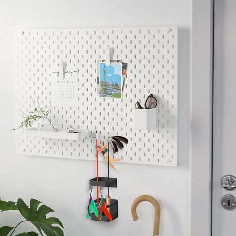 2 PCS Cat Teaser Wand Holder with 10 Clips, Cat Wand Toy Storage Rack, Storage Holder for Neatly Organize Feather Cat Toys, Pet Toy Holder with Strong Backing Adhesive in Saudi Arabia