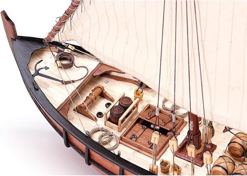 - مجموعة نماذج السفينة الخشبية - كارافيل إسباني من اكتشاف أمريكا، لا نينيا - موديل 22410، مقياس 1:65 - نماذج للتجميع - المستوى المتوسط in Kuwait