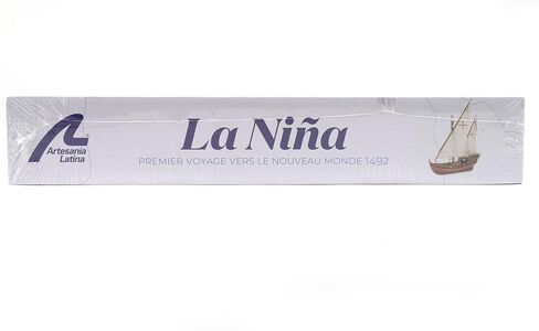 - مجموعة نماذج السفينة الخشبية - كارافيل إسباني من اكتشاف أمريكا، لا نينيا - موديل 22410، مقياس 1:65 - نماذج للتجميع - المستوى المتوسط in Kuwait