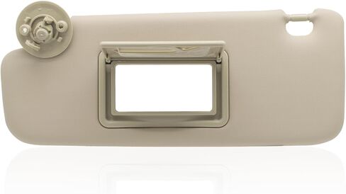 Driver Left Side Sun Visor Replacement Compatible with Chevy Sonic 2012-2019 Spark 2013-2016 Replacement Number P95327509 Colour Gray in Kuwait