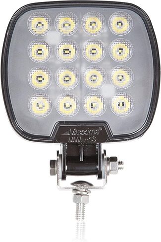 مصباح عمل أسود مستطيل 16 LED من Maxxima MWL-42، 2100 لومن، عبوة واحدة in Kuwait