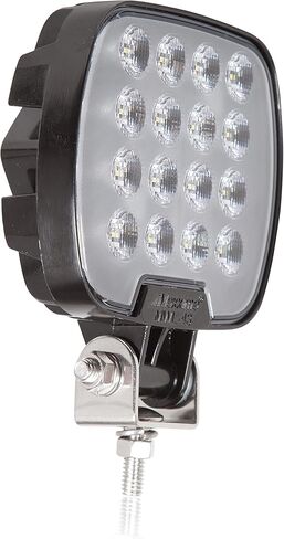 مصباح عمل أسود مستطيل 16 LED من Maxxima MWL-42، 2100 لومن، عبوة واحدة in Kuwait