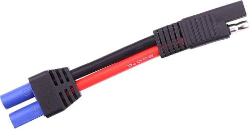 igreely EC5 Female Plug Connector to SAE Power Automotive Adapter Cable Wire 10AWG 12cm in Saudi Arabia
