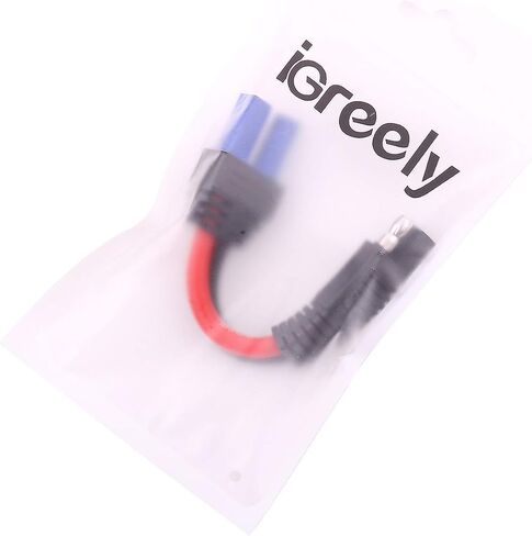 igreely EC5 Female Plug Connector to SAE Power Automotive Adapter Cable Wire 10AWG 12cm in Saudi Arabia