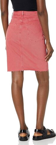 HUDSON Women's Reconstructed Knee Length Skirt in Saudi Arabia