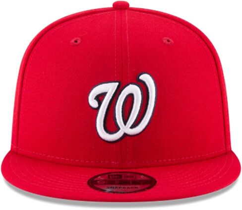 New Era 9Fifty MLB Washington Nationals Basic Red Snapback Hat 11590989 One Size in Saudi Arabia