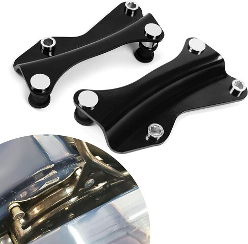 ECOTRIC 4 Point Docking Hardware Kit Compatible with 2014-2023 Harley Davidson Touring Street Glide Electra Road Black Replacement for 52300354 in Saudi Arabia