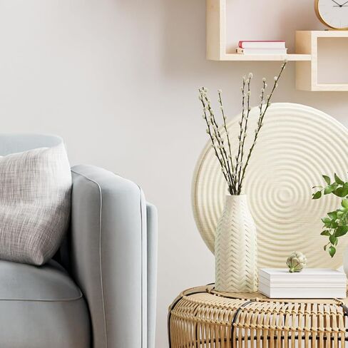 40 ينبع 17.5 بوصة 100% فروع الصفصاف المجففة الطبيعية الحقيقية للمزهرية الصفصاف الزهور المجففة الهرة للديكورات المنزلية، الزفاف in Kuwait