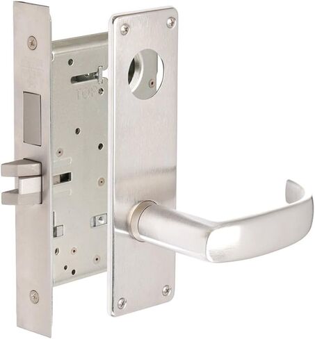 CORBINRUSSWIN ML2065-PSN-626-LC 626 Satin Chrome, Lever PSN Princeton, Dormitory/Exit, Steel; Stainless Steel; Brass in Kuwait