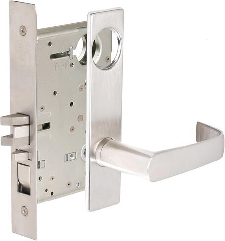 CORBINRUSSWIN ML2051-NSP-626-LC 626 كروم ساتان، رافعة NSP Newport، مدخل/دخول/مكتب، فولاذ؛ الفولاذ المقاوم للصدأ. نحاس in Kuwait