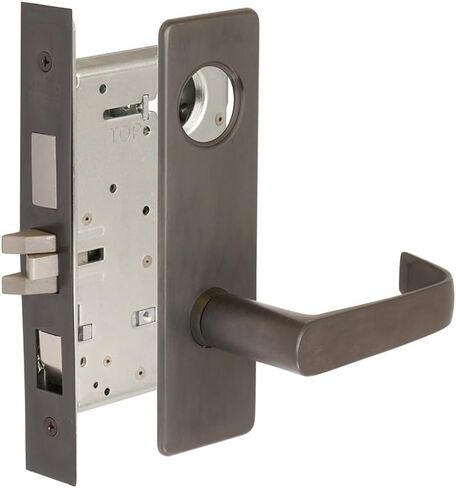 CORBINRUSSWIN ML2048-NSM-613-LC 613 برونز داكن مطلي بالزيت، رافعة NSM Newport، مدخل/دخول/مكتب، فولاذ؛ الفولاذ المقاوم للصدأ. برونزية in Kuwait