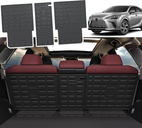 powoq TPE Backrest Mat, Compatible with 2023 2024 Lexus RX350 RX350H RX500H, Inner, Vehicle Specific Fit, 25.59x18.5x0.79 inches, Seat Back Protection in Saudi Arabia