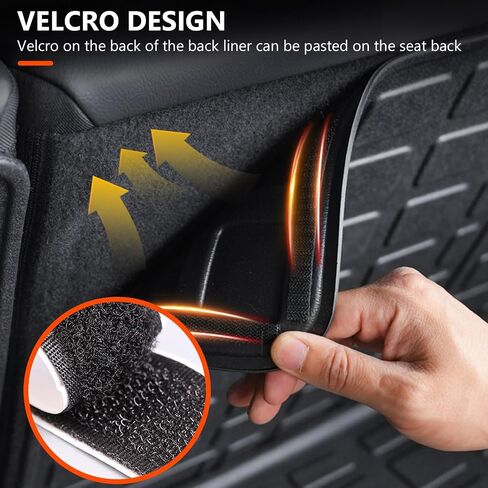 powoq TPE Backrest Mat, Compatible with 2023 2024 Lexus RX350 RX350H RX500H, Inner, Vehicle Specific Fit, 25.59x18.5x0.79 inches, Seat Back Protection in Saudi Arabia