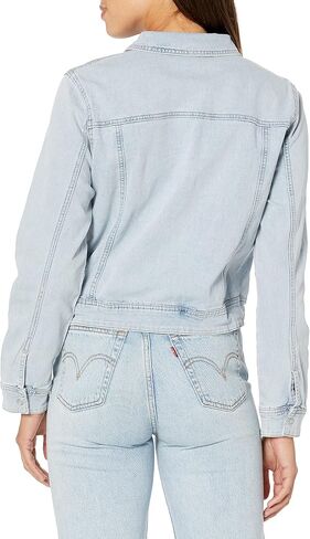 Tribal Women's Denim Crop Jacket W/Cord & Snap Closure in Saudi Arabia