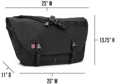 حقيبة كروم اندستريز برلين ماسنجر 47 لتر باللون الأسود in Kuwait