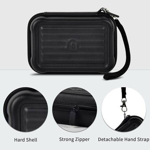 حافظة صلبة متوافقة مع RG353V/ لـ RG35XX/ لـ RG35XX Plus/ لـ RG353VS/ لوحدة التحكم في الألعاب المحمولة باليد R36S، صندوق منظم تخزين الألعاب المحمول باليد لمحاكاة كلاسيكية صغيرة فقط in Kuwait