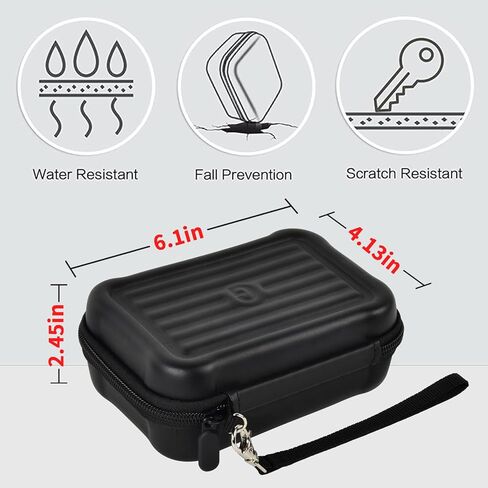 حافظة صلبة متوافقة مع RG353V/ لـ RG35XX/ لـ RG35XX Plus/ لـ RG353VS/ لوحدة التحكم في الألعاب المحمولة باليد R36S، صندوق منظم تخزين الألعاب المحمول باليد لمحاكاة كلاسيكية صغيرة فقط in Kuwait