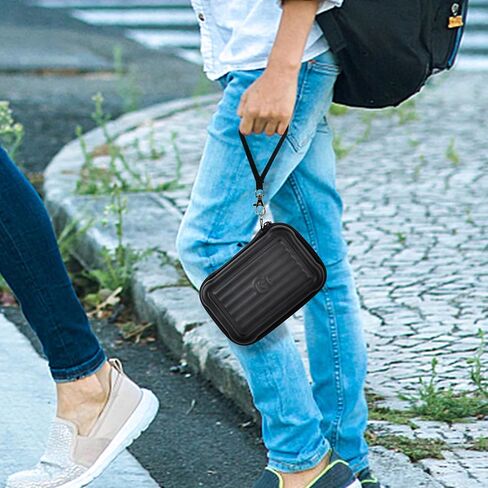 حافظة صلبة متوافقة مع RG353V/ لـ RG35XX/ لـ RG35XX Plus/ لـ RG353VS/ لوحدة التحكم في الألعاب المحمولة باليد R36S، صندوق منظم تخزين الألعاب المحمول باليد لمحاكاة كلاسيكية صغيرة فقط in Kuwait