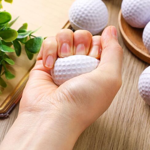 POPLAY 24PCS Foam Golf Balls, 1.6inch Golf Squeeze Balls Colorful Golf Foam Balls for Indoor Outdoor in Saudi Arabia