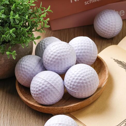 POPLAY 24PCS Foam Golf Balls, 1.6inch Golf Squeeze Balls Colorful Golf Foam Balls for Indoor Outdoor in Saudi Arabia