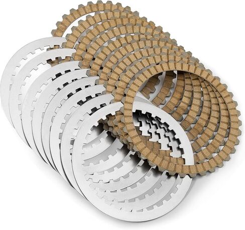 Extra Clutch Friction Plate Steel Disc Kit Fits for 1999-2017 Harley Touring Softail Dyna Twin Cam Models 1998-1999 Evolution™ 1340 P/N 307-30-10013/37980-10 in Kuwait