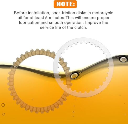 Extra Clutch Friction Plate Steel Disc Kit Fits for 1999-2017 Harley Touring Softail Dyna Twin Cam Models 1998-1999 Evolution™ 1340 P/N 307-30-10013/37980-10 in Kuwait