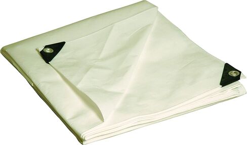 8X10 Multi-Purpose White Heavy Duty DRY TOP Poly Tarp (8'x10') in Saudi Arabia