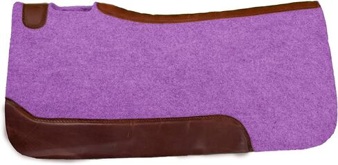 RESISTANCE 31" x 32" Synthetic Felt Performance Saddle Pad with Wear Leathers for Horse Saddle, Long Lasting Felt Saddle Pad for Horse Available in 1" Thickness in Saudi Arabia