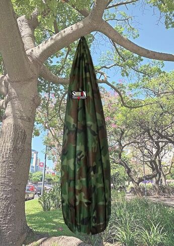 غطاء حقيبة ملاكمة رياضية من شيهان، تصميم مموه مقاوم للماء، قطر 3-4 أقدام × 24 بوصة، حقيبة كبيرة للملاكمة، حماية خارجية لحقيبة الملاكمة الخاصة بك، مثالية لحقائب الضرب القائمة بذاتها in Kuwait