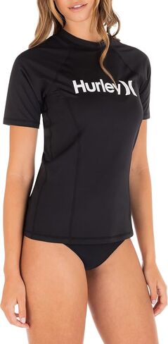 Hurley Women's Standard OAO Short Sleeve Rashguard in Saudi Arabia