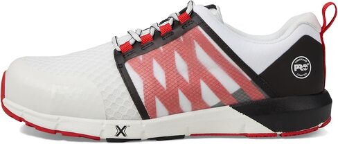 Timberland PRO Radius Composite Safety Toe White/Black/Red 11.5 D (M) in Saudi Arabia