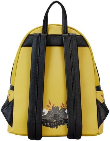 Loungefly Backpacks Warner Brothers Harry Potter Hufflepuff House Tattoo Mini Backpack Yellow in Saudi Arabia