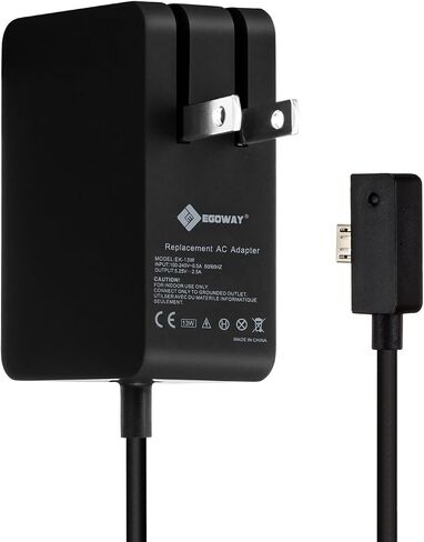 E EGOWAY 13W 5.2V 2.5A AC Power Adapter Charger Cord Compatible with Surface 3 Tablet in Saudi Arabia