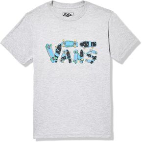 Vans Baby-Boys Boarded T-Shirt - Casual Graphic Tee for Boys & Girls, Regular Fit, Soft & Durable Fabric, Ribbed Collar in Kuwait