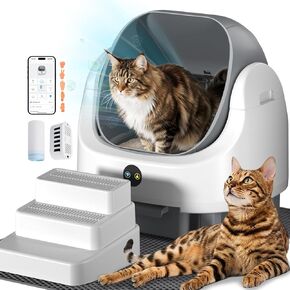 Self Cleaning Litter Box Mat, Cat Litter Pads for Automatic Cat Litter Box, Waterproof, Leakproof, Anti-Stick, Scratch Resistance, High Flexibility Self Cleaning Litter Box Replacement Accessories in Saudi Arabia