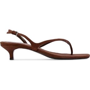 كعب الوجه بالتخبط للنساء ساحة مفتوحة اصبع القدم هريرة كعب Slingback ثونغ الصنادل مشبك حزام موضة الصيف عادية متأنق الكعب الصنادل in Kuwait