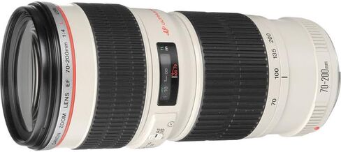 مجموعة عدسات Canon EF 70-200mm f/4L USM | تكبير تليفوتوغرافي احترافي من سلسلة L مع فتحة f/4 ثابتة وتركيز تلقائي USM من النوع الدائري السريع | رائعة للسفر والرياضة (2578A002) + مجموعة الفلتر + المزيد in Kuwait