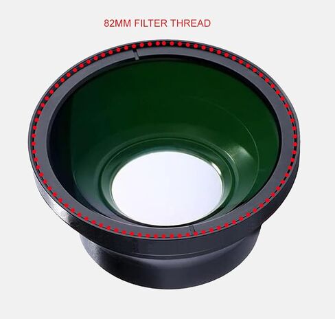 عدسة تحويل عن بعد (أسود) متوافقة مع Leica D-LUX 7 & D-LUX 8 (2.2X) in Kuwait