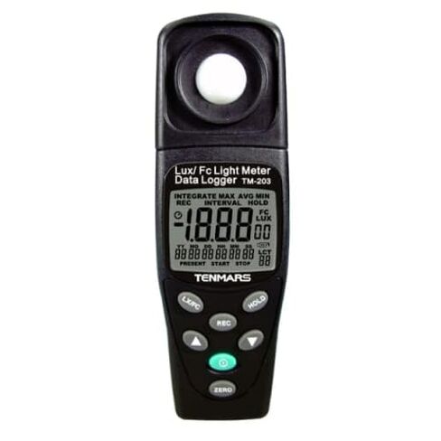 مسجل بيانات جهاز قياس الضوء Lux/Fc TM-203 in Kuwait