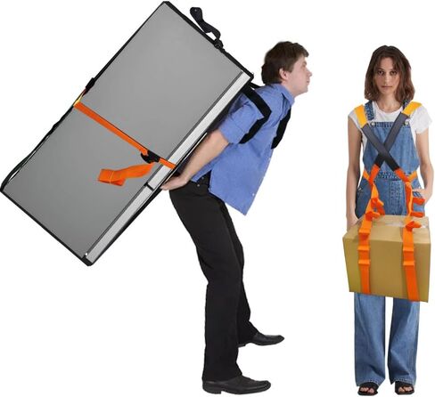 Thenewallhere Moving Straps for 1 Mover Lifting,Carrying Furniture Appliances Etc in Font/Back.Adjustable Straps,Secure Refrigerator,Washer,Dryer Carrying,Lifting Moving Supplies in Saudi Arabia
