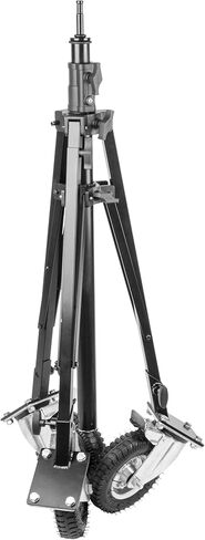 Kupo Steadicam Stand with Pneumatic Wheels, Heavy Duty Docking Stand for Stabilizer Rigs, Min Height 52.1", Max Height 80", Supports 79lbs, Rolling Studio Support - Black (KS141611) in Kuwait