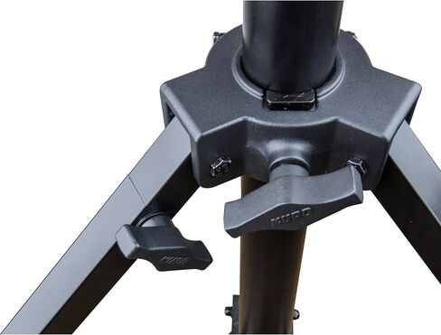 Kupo Steadicam Stand with Pneumatic Wheels, Heavy Duty Docking Stand for Stabilizer Rigs, Min Height 52.1", Max Height 80", Supports 79lbs, Rolling Studio Support - Black (KS141611) in Kuwait