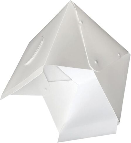 Folding Photography Light Box 40cm Small Portable LED Shooting Tent with Dual Light Strips and Two Color Backdrops for Product Photo Studio in Kuwait