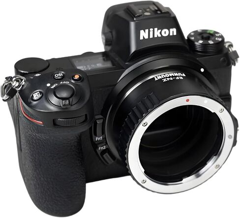 محول تركيب عدسة EF-Z مع تذكير التركيز لعدسة Canon EF لكاميرا NikonZ Mount Zf Z5II Z9 Z8 Z7II Z7 Z6III Z6II Z6 Z5 Z50II Z50 Z30 ZFC، محول حلقة محول حامل العدسة in Kuwait