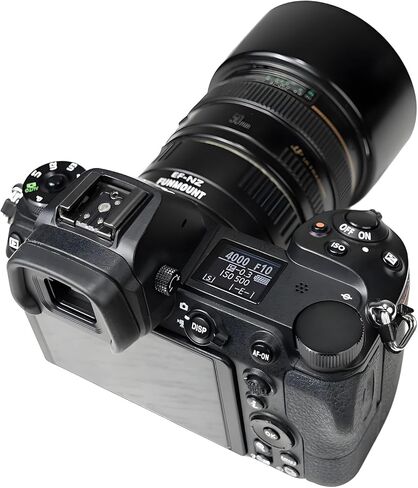 محول تركيب عدسة EF-Z مع تذكير التركيز لعدسة Canon EF لكاميرا NikonZ Mount Zf Z5II Z9 Z8 Z7II Z7 Z6III Z6II Z6 Z5 Z50II Z50 Z30 ZFC، محول حلقة محول حامل العدسة in Kuwait
