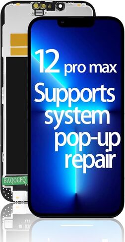 【إصلاحات النوافذ المنبثقة】 لاستبدال شاشة iPhone 13 - مجموعة إصلاح كاملة LCD تعمل باللمس ثلاثية الأبعاد FHD مع جهاز رقمي وأدوات وزجاج مقسى ولاصق مقاوم للماء in Kuwait